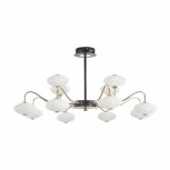 Потолочная люстра на штанге Arte Milano 273908/12 BK/GD (LED, 220V, шарики)