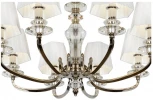 Подвесная люстра iLamp Holywood P9399-8 nic (220V, на цепи)