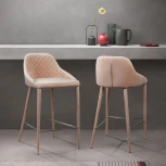Стул полубарный Douglas, бархат бежевый Top Concept DOUGLAS 2000000000275