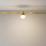 Трековый светильник магнитный 24V 5W Maytoni Luna TR149-1-5W3K-BS (LED, шар)