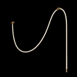 Подвесной светильник светодиодный с гибким неоном Loft It Thread 10388A Brass (220V)