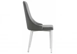 Стул Woodville на металлокаркасе Kora white / gray 15221