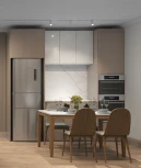 Трековый светильник Denkirs Smart DK8010-WH (LED, 220V, голосовое управление, пульт управления, управление смартфоном, умный дом - Алиса, круглые)