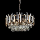Подвесная люстра хрустальная Modelux MODELUX ML.9006.9 GD-BR