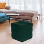 Пуф Dreambag Лотос Зеленый Велюр 13578