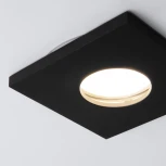 Встраиваемый точечный светильник Elektrostandard 126 MR16 черный матовый (220V, IP44)