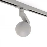 Трековый светильник однофазный 7W 220V Silver RAUMBERG 8588Sv (LED, шар)