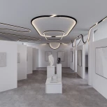 Профиль Arlight SL-ARC-5060-LINE-2500 WHITE (Алюминий) 032689