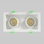 Светильник встраиваемый Crystal Lux CLT 069C2 WH (220V)