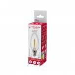 Лампочка светодиодная филаментная прозрачная свеча E14 7W Thomson Candle TH-B2068