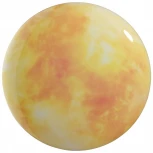 Настенно-потолочный светильник Sonex Sun 7726/AL пластик/мульти LED 18Вт 4000К D260 IP43 (для детской, 220V, круглые)