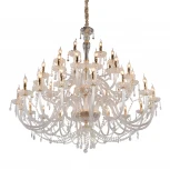 Подвесная большая люстра Aployt Halina APL.811.03.42 (220V, на цепи, свеча)