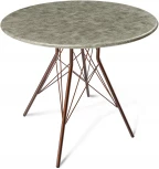 Стол SHT-TU2-1/МДФ 80 лофт медь/медный металлик Sheffilton SHT-TU2-1 5657442503