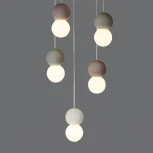 Подвесная люстра Mantra Galaxia 7622 (220V, подвески, на проводе, шарики)