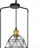 Подвесной светильник 33 ИДЕИ PND16S.03.04.003BL.GO-IKS.BL (220V, на проводе, круглые)