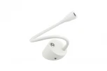Настенный светильник на гибкой ножке для чтения DesignLed BED BQ004103-A-3-DIM-WH-WW (220V, диммер, сенсорный выключатель)