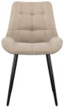 Стул 206М B03 BEIGE, ножки черные Dikline 00-00062225