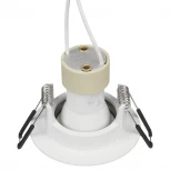 Встраиваемый светильник под лампу MR11 с цоколем GU10 белый Wolta Acento WDL-MR11/02W-R