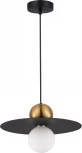 Подвесной светильник Evoluce Rizz SLE1257-433-01 Черный/Черный, Бронзовый G9 1*5W 4000K
