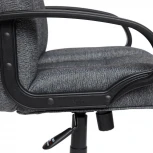 Кресло СН833 черный (кож/зам)