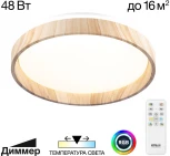 Потолочный светильник RGB круглый светодиодный с пультом Citilux Enzo CL753352G (220V, круглые)