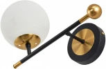 Бра Arte Milano Neapolis-72708 272808/1B BK/GD (220V, шар)