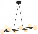 Подвесной светильник Freya Globos FR5222PL-08B1 (220V, на тросе, шарики, молекулы)