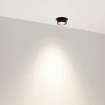 Встраиваемый точечный светильник под гипсокартон SP-NUANCE-TRIMLESS-PULL-R35-7W Day4000 (BK, 36 deg, 230V) (Arlight, IP40 Металл) 049905 (LED)