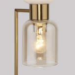 Интерьерная настольная лампа Eurosvet Tandem 01084/2 латунь