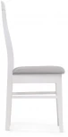 Деревянный стул Woodville Рейнир серый / белый 528938