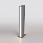 Наземный светильник Elektrostandard Flat 1538 TECHNO LED серый (220V, IP54)