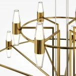 Подвесная люстра ярусная Maytoni Arana MOD401PL-L108BS3K (LED, 220V, на тросе)