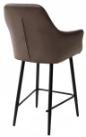 Полубарный стул Роден Blitz 06 Молочный шоколад, велюр (H=65cm)