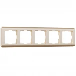 Рамка на 5 постов Stream (шампань) Werkel W0052111 (a051269)