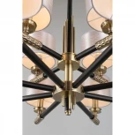 Подвесная люстра ярусная Omnilux Albinia OML-57303-12 (220V, на цепи)