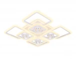 Потолочная люстра Ambrella Acrylica Ice FA289 (регулировка яркости, LED, 220V, пульт управления, управление смартфоном, умный дом - PC.Lamper)