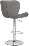 Барный стул Woodville Porch gray / chrome 15509