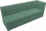 Диван кухонный Бриз с углом справа (Зеленый/Рогожка) Лига Диванов арт.123175