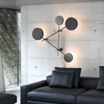 Бра Iride Bernhardt Dots 140 Cm Black ImperiumLoft Dots-201 (168483-26) (LED, 220V)