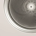 Потолочный светодиодный светильник круглый с пультом De City Норден 660015901