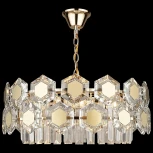 Подвесная люстра Reluce 01919-0.3-04 (220V, хрусталь, на цепи)
