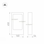 Наземный светильник Arlight LGD-Path-Frame 021929