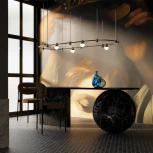 Трековый светильник магнитный 24V 5W Maytoni Luna TR149-1-5W4K-B (LED, шар)