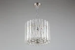 Подвесная люстра Aployt Verene APL.808.03.05 (220V, хрусталь, на цепи, свеча, круглые)