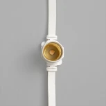 Белт-Лайт 50м, Провод Белый Каучук, Шаг 20 см, 250 Патронов, IP65 Laitcom BL50m/250L-8-P