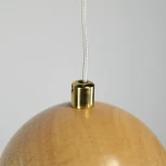 Подвесной светильник Lofter Wooden Sphere Imperiumloft 40,157 (73428-22) (220V, на проводе, шар)