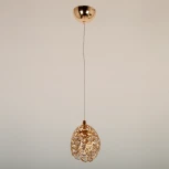 Подвесной светильник Abrasax X9120A/1GO (220V, на проводе, шар)