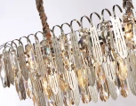 Подвесная люстра каскадная Ambrella TRADITIONAL TR5259 (220V, хрусталь, на цепи)