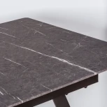 Стол R-Home Пеле раздвиж. 120-160 Мрамор графит