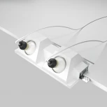 Встраиваемый светильник под гипсокартон Maytoni Gyps Modern DL002-WW-02-W (220V)